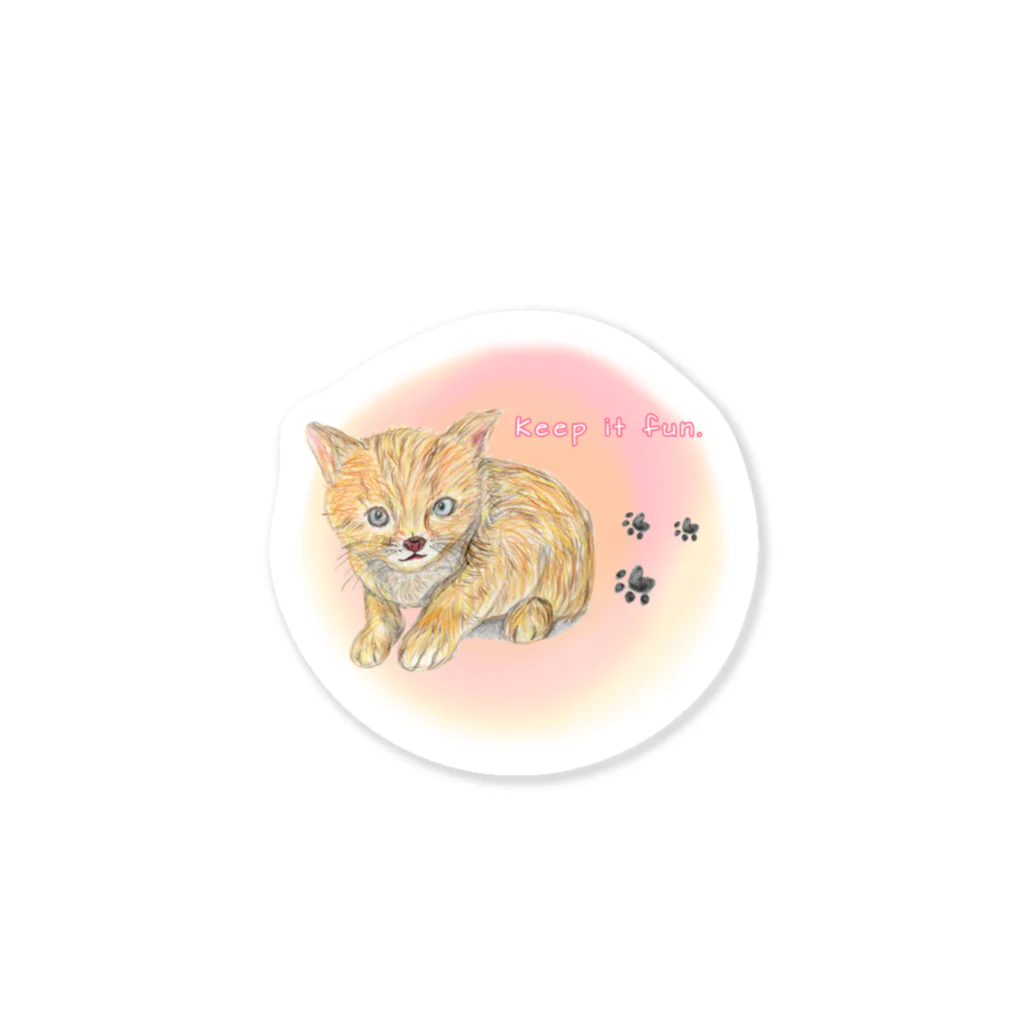 SAYA-sayaのねこ Sticker