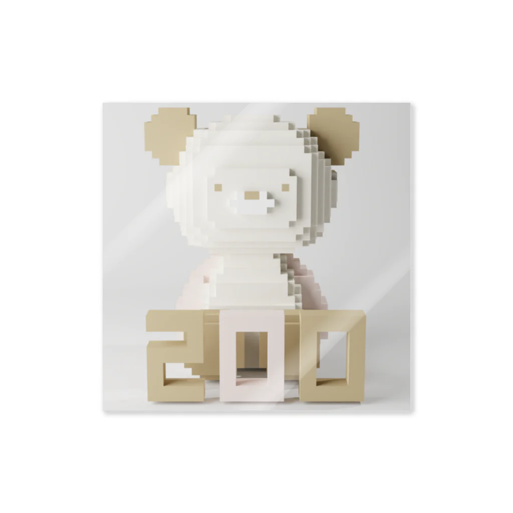 Mihooo🧸NFTの200人記念bear Sticker