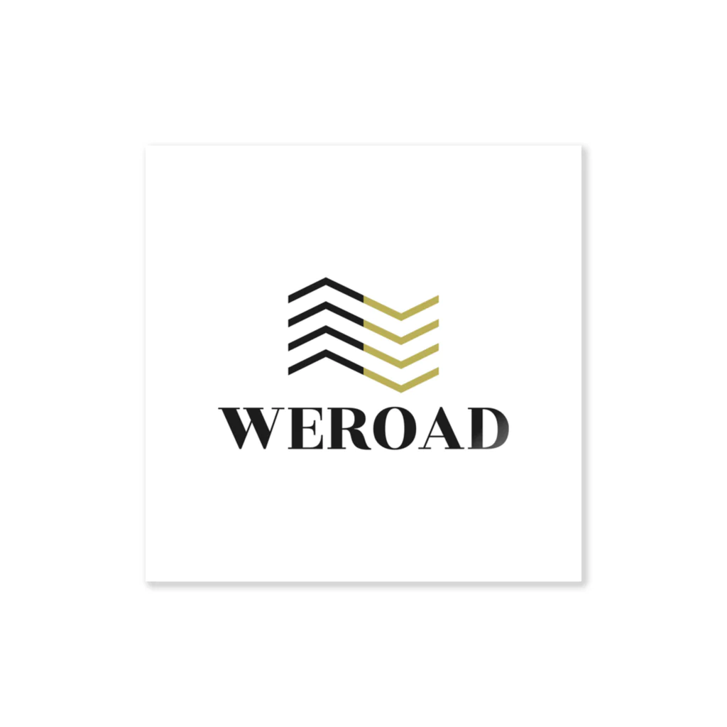 WEROAD のWEROAD OFFICIAL ステッカー