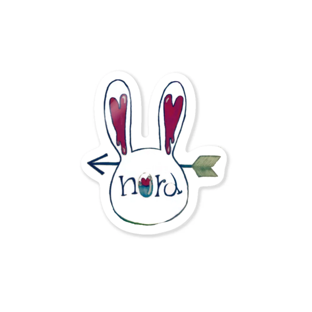 nora🐰🔪のnora🐰うさぎ Sticker