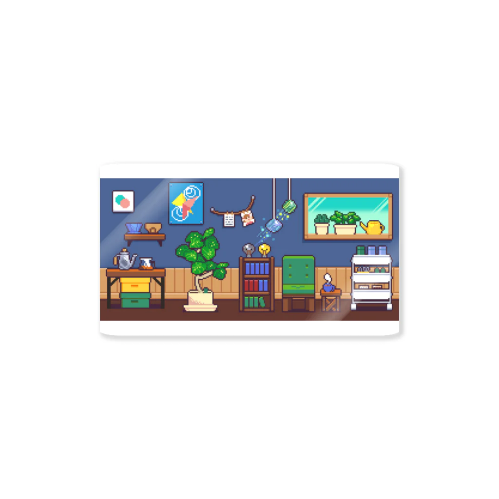 にく、ましましで。の部屋ドット絵 Sticker