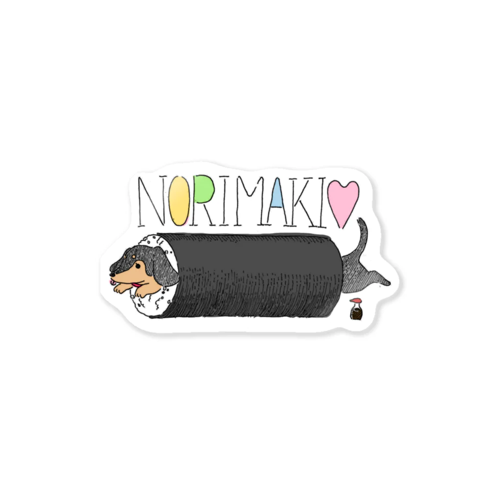 しるま✯ぽんのショップのNORIMAKI♡ ステッカー