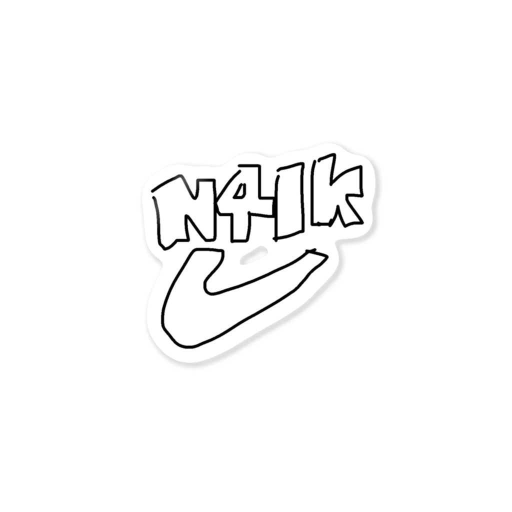 N4 shopのギリアウトなシリーズ第一弾N4IK Sticker