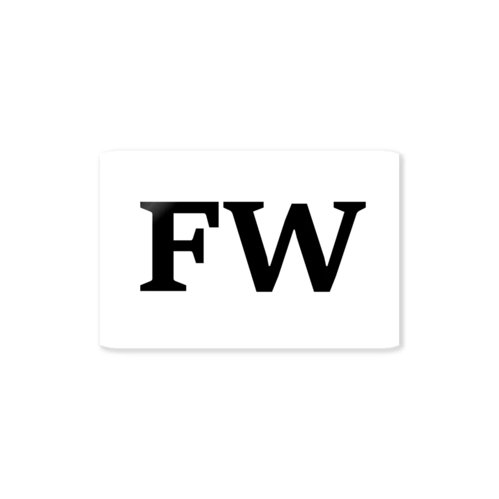 Hirocyのフォワード（FW）（パワーワードシリーズ010） Sticker