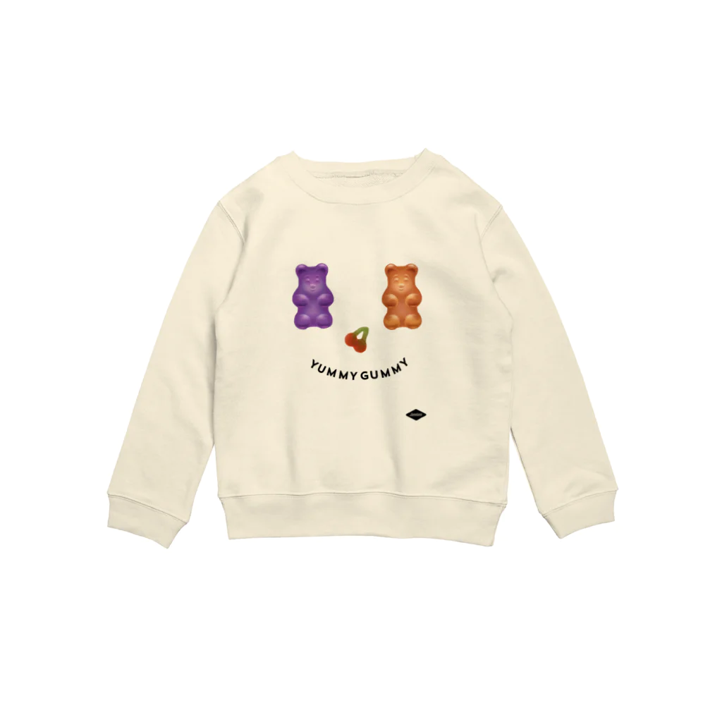 tree treeのYUMMY GUMMY -BK- Crew Neck Sweatshirt