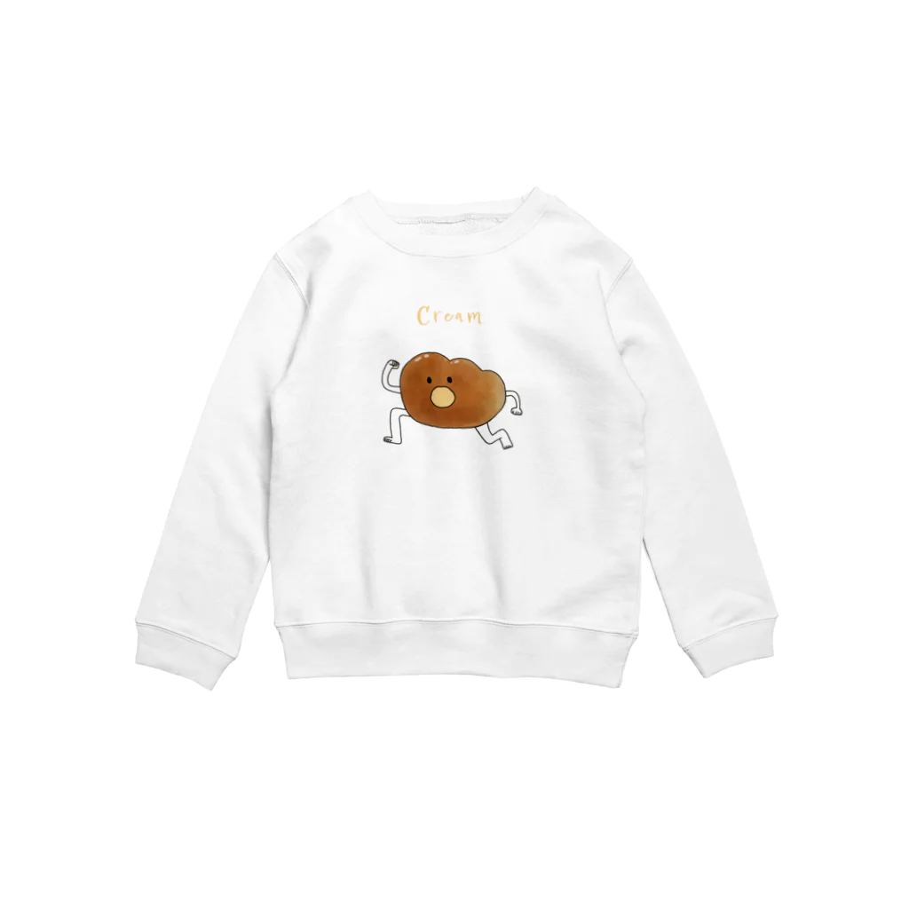 BOONの逃げパン  くりーむちゃん Crew Neck Sweatshirt