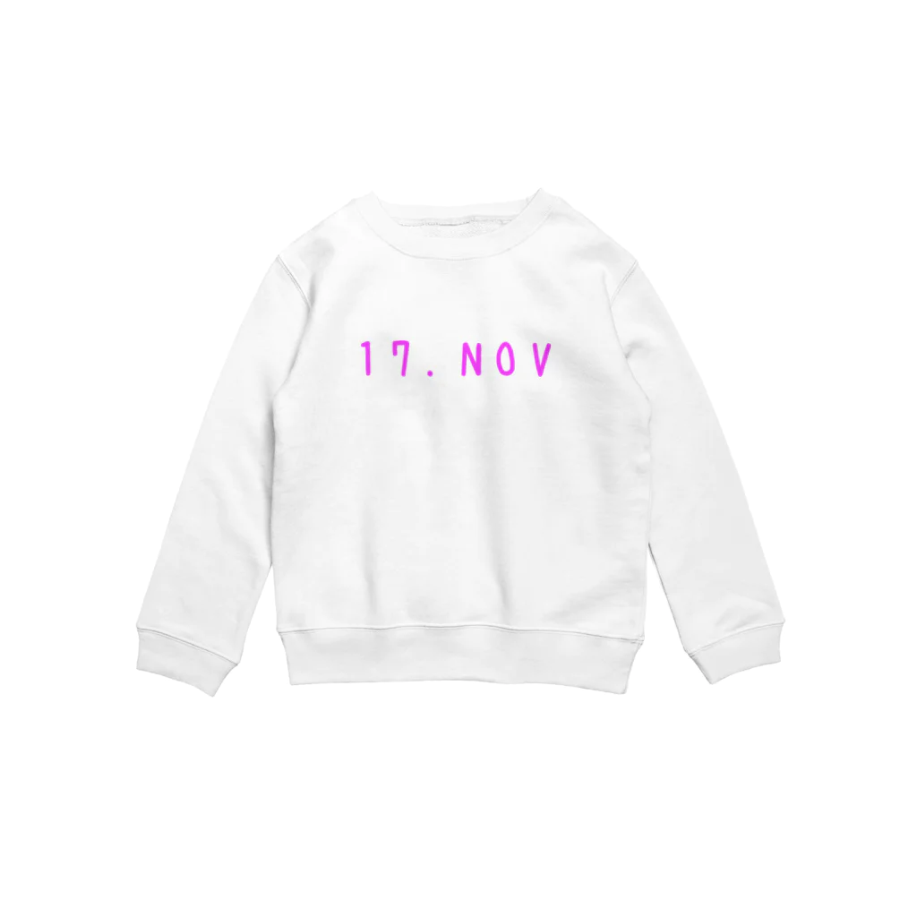 OKINAWA　LOVER　のバースデー［17.NOV］ピンク Crew Neck Sweatshirt