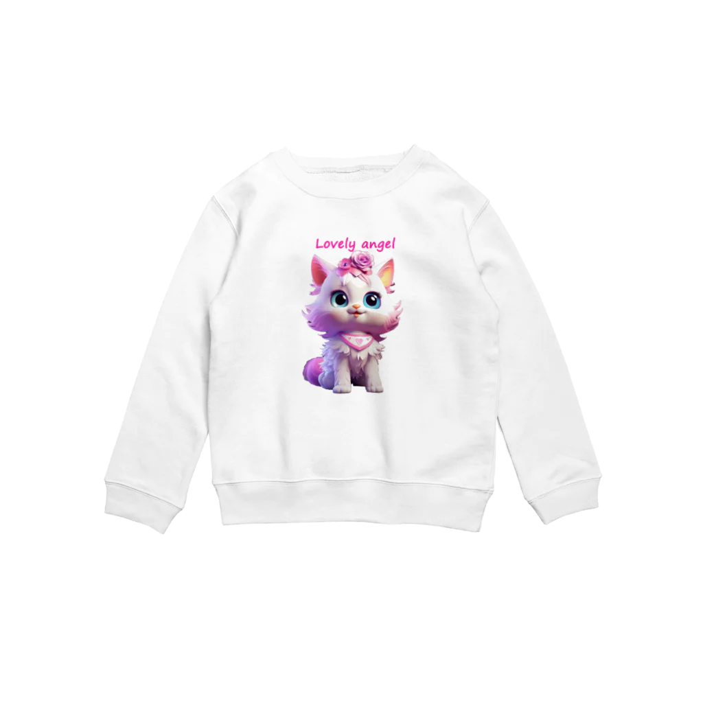 Mingle~DOPのLovey angel Crew Neck Sweatshirt