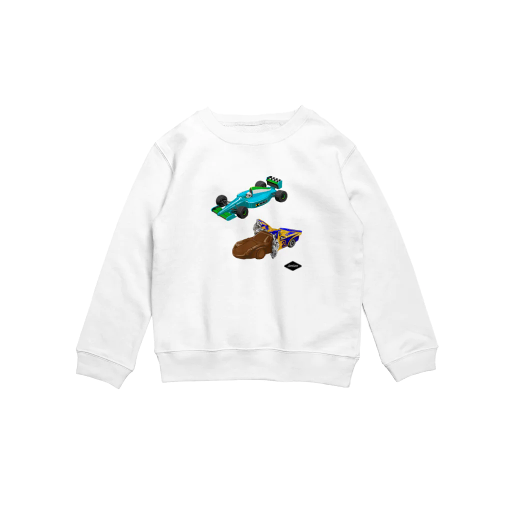 tree treeのRacing cars Crew Neck Sweatshirt