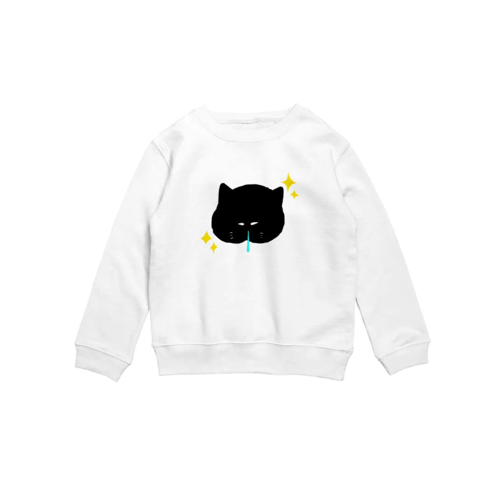 Kiiroitori_goods projectのbaby to cat_04 Crew Neck Sweatshirt