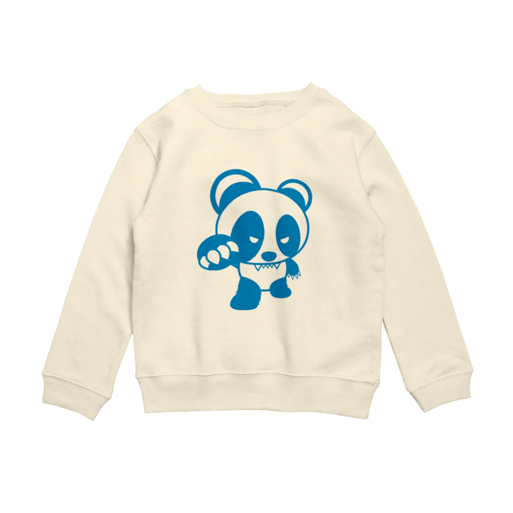 BASE forのBASEfor PANDA Blue Crew Neck Sweatshirt