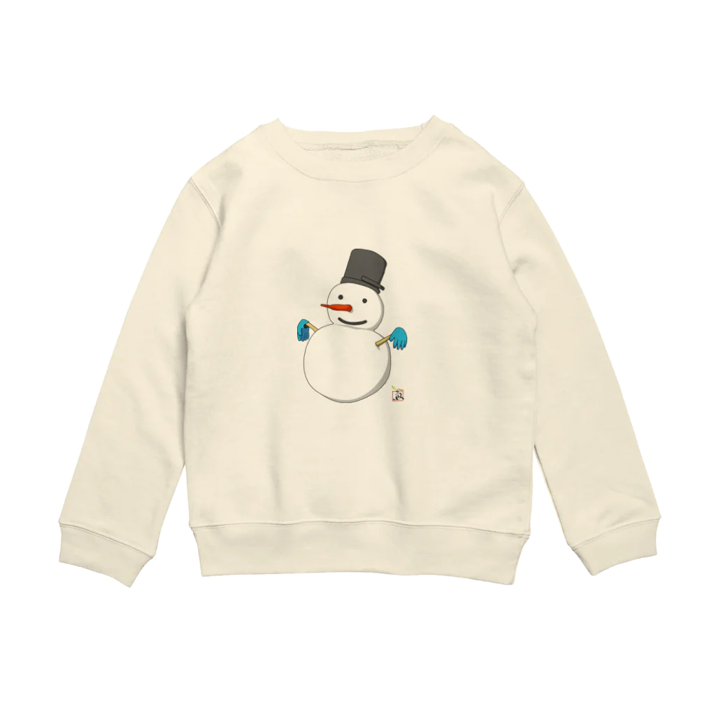 国語専門学習会　種の国語専門学習会　種　ゆきだるまさんグッズ Crew Neck Sweatshirt