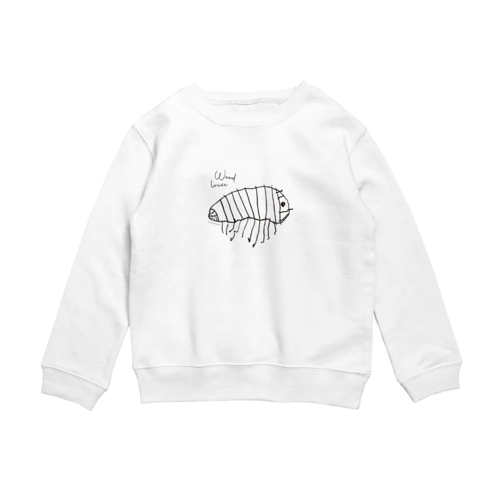 ryouga insects designのダンゴムシくん Crew Neck Sweatshirt