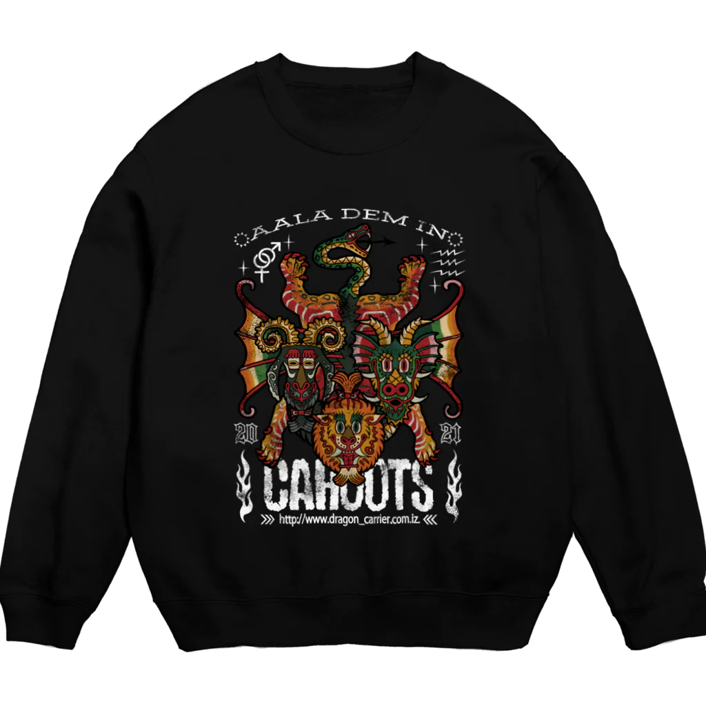 IZ_WORKSのAALA DEM IN CAHOOTS Crew Neck Sweatshirt