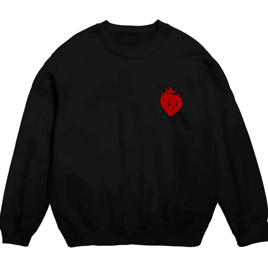 テデのこまった心臓❤️ Crew Neck Sweatshirt