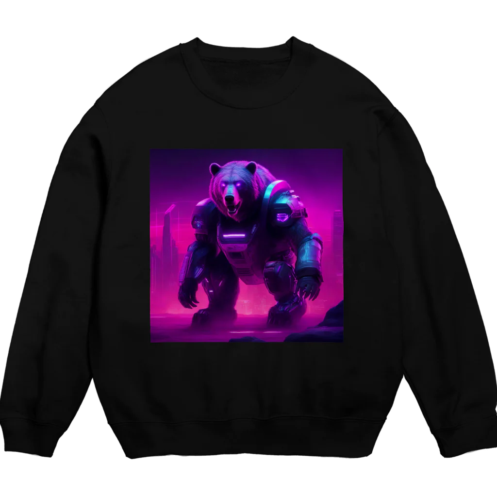 InstantEclecticsのグリズリーMk-Ⅱ(アニマルMk-Ⅱシリーズ3) Crew Neck Sweatshirt