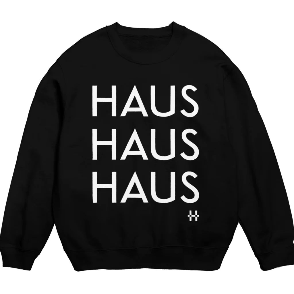 Haus It Feelin' ShopのHAUS×3 スウェット プリントカラーホワイト スウェット