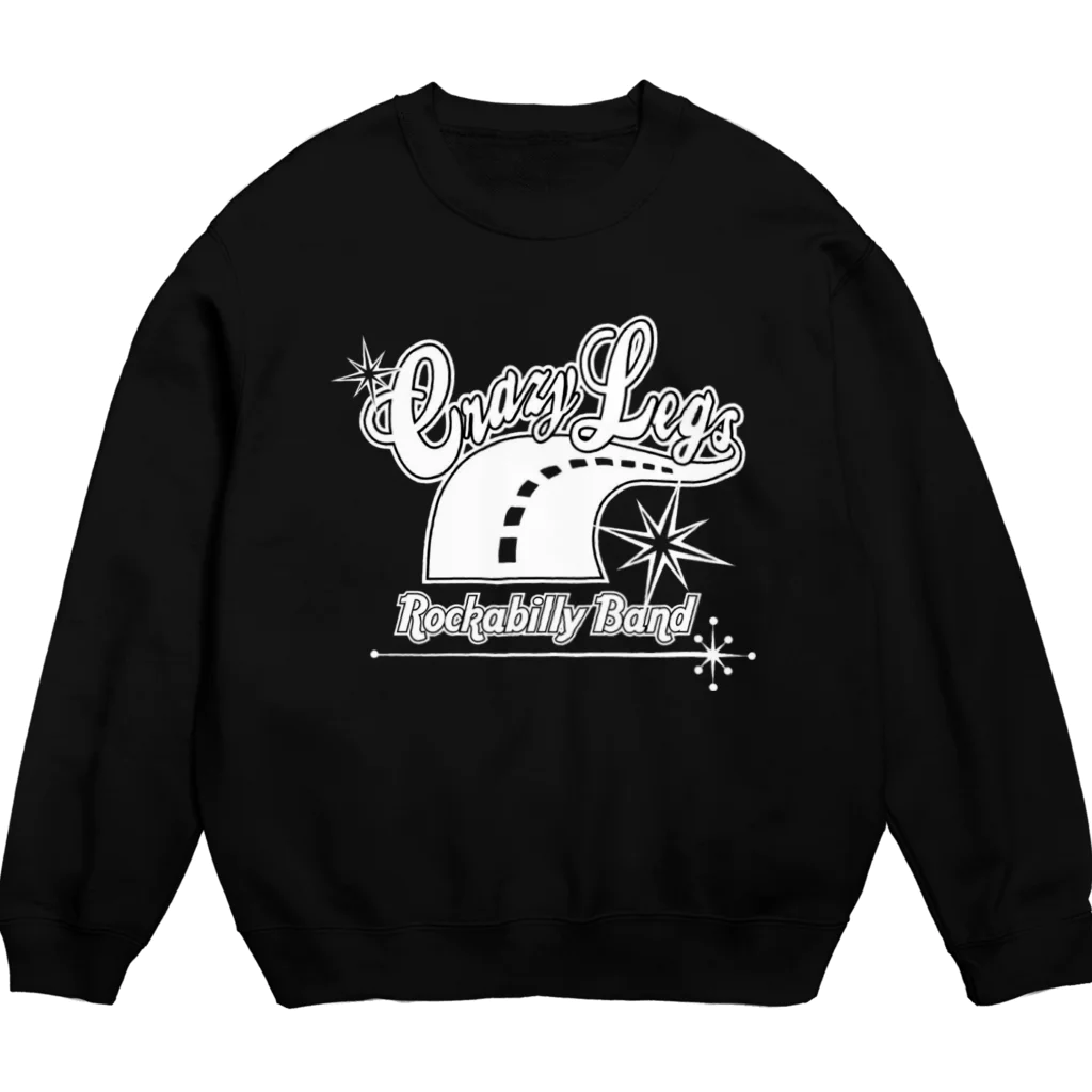 CRAZY LEGSのCRAZY LEGS 表プリント Crew Neck Sweatshirt