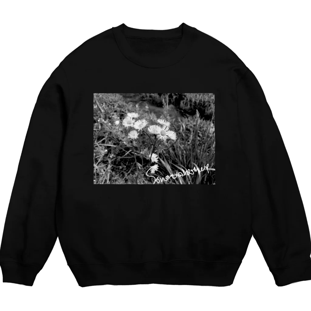 SONOTANOMONOのSONOTANOFLOWER Crew Neck Sweatshirt