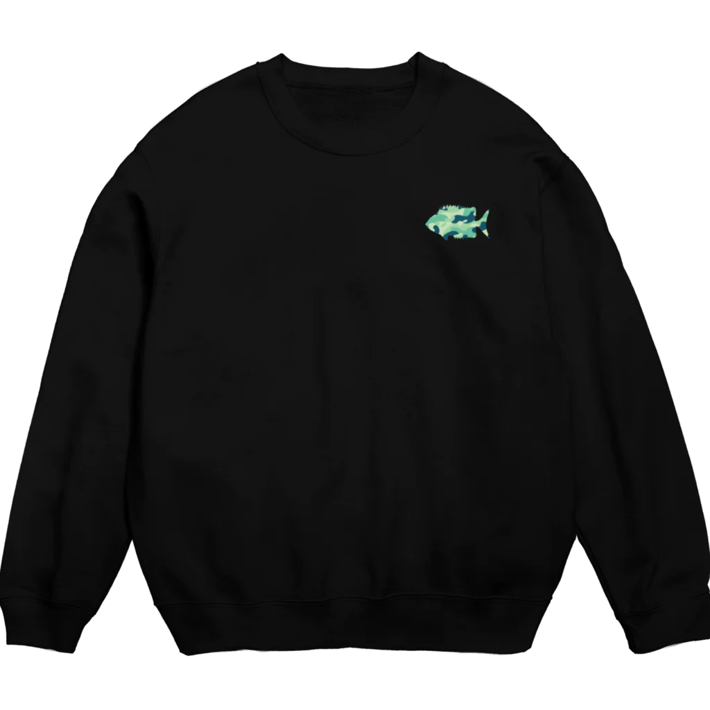 Riki Design (Okinwa Fishing style)のカーエー02 Crew Neck Sweatshirt