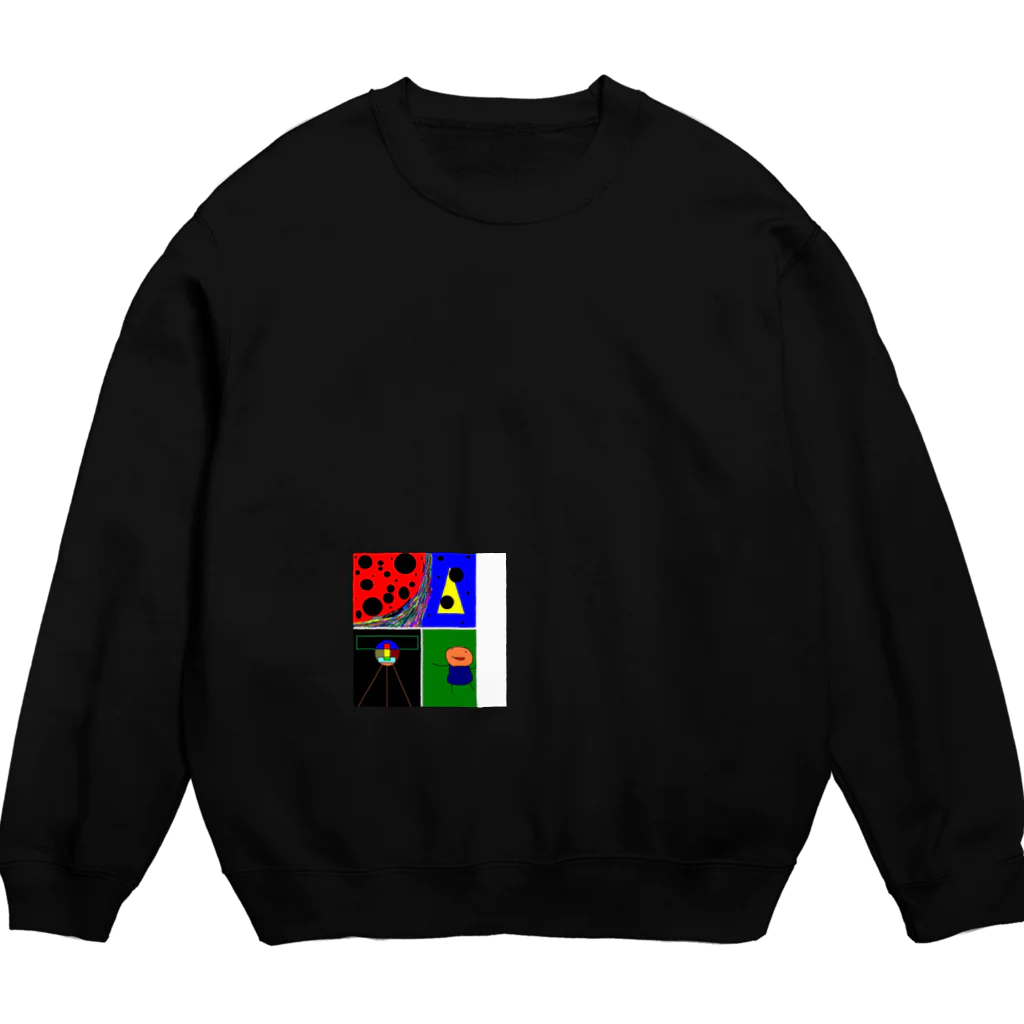 テンテンウツヤツとカゾクの心象風景的なそれくん Crew Neck Sweatshirt