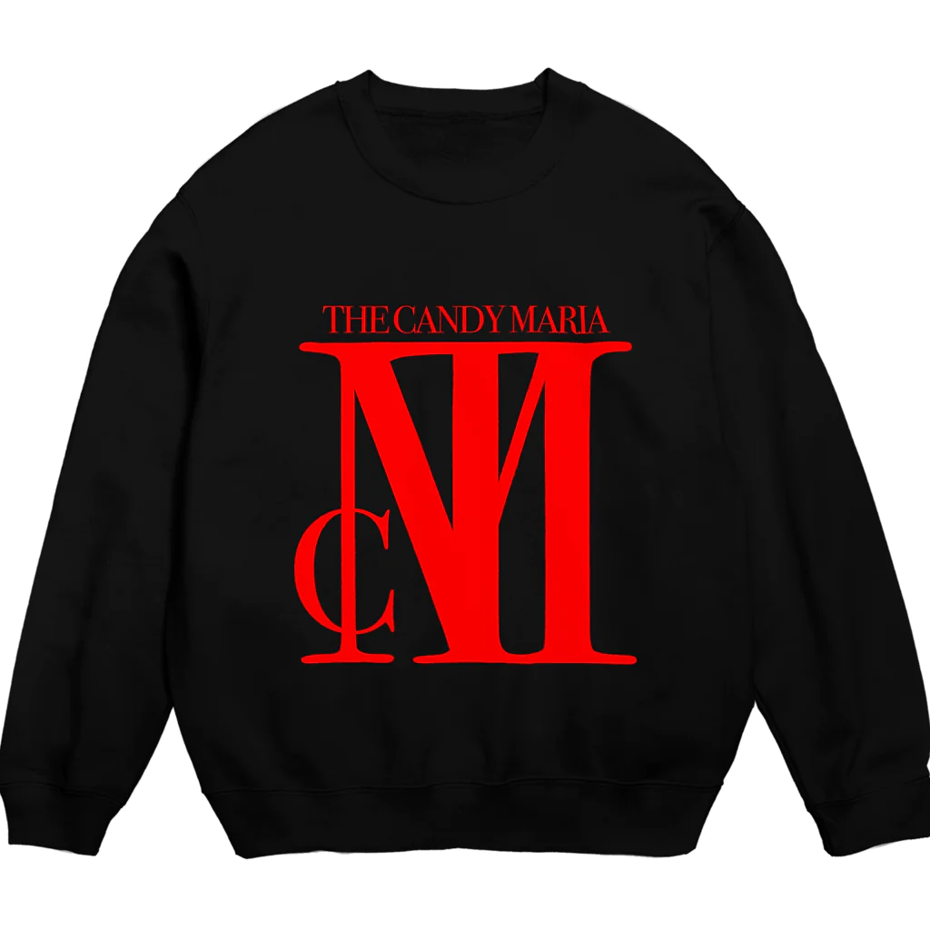 THE CANDY MARIAのTCM Big Logo RED Crew Neck Sweatshirt
