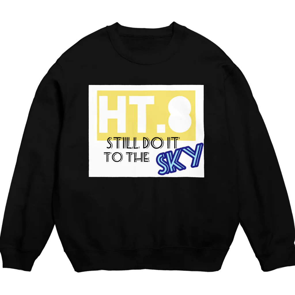 hesitate_ht8のht8 /sky Crew Neck Sweatshirt