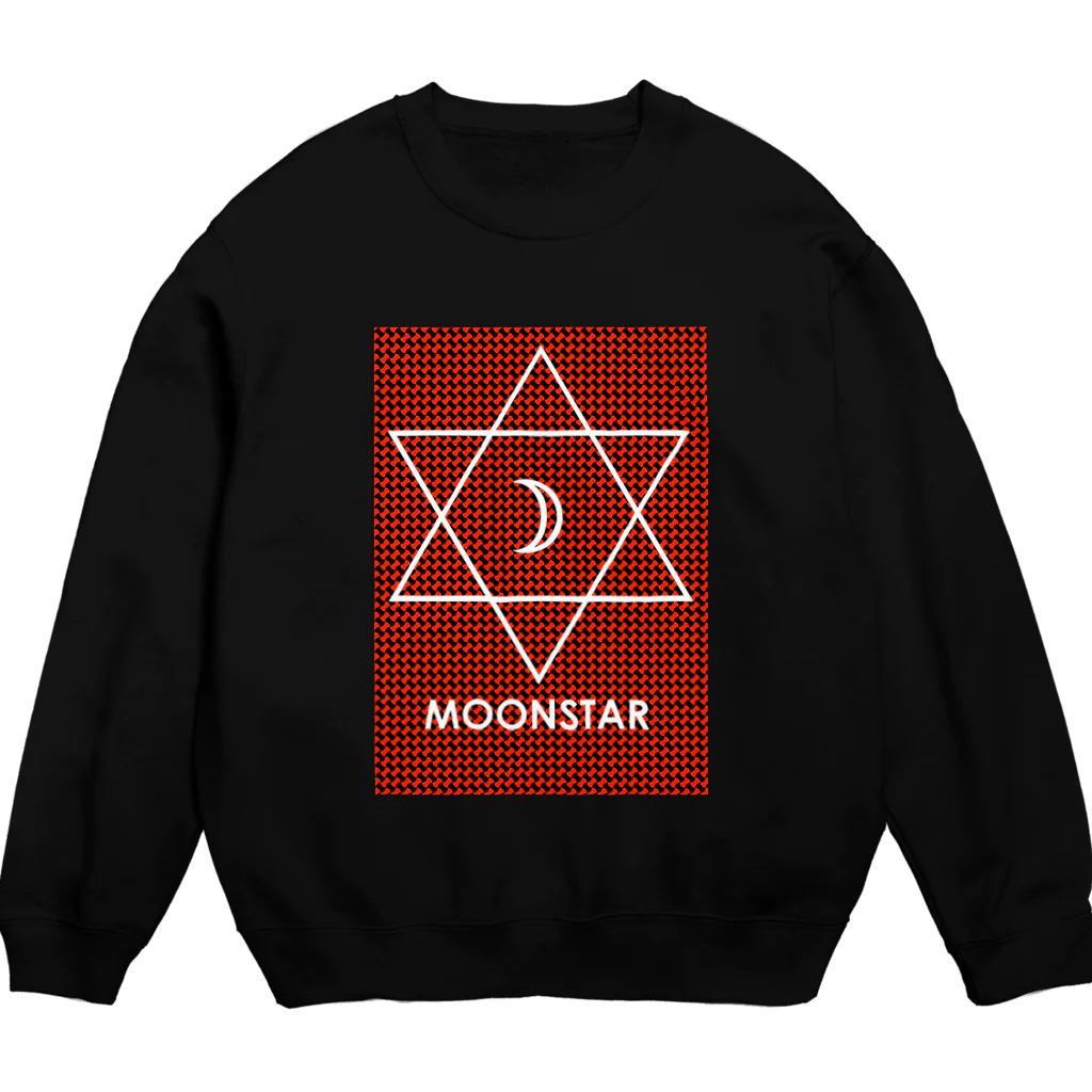 MIZUKICOCOのムーンスター（レッド） Crew Neck Sweatshirt