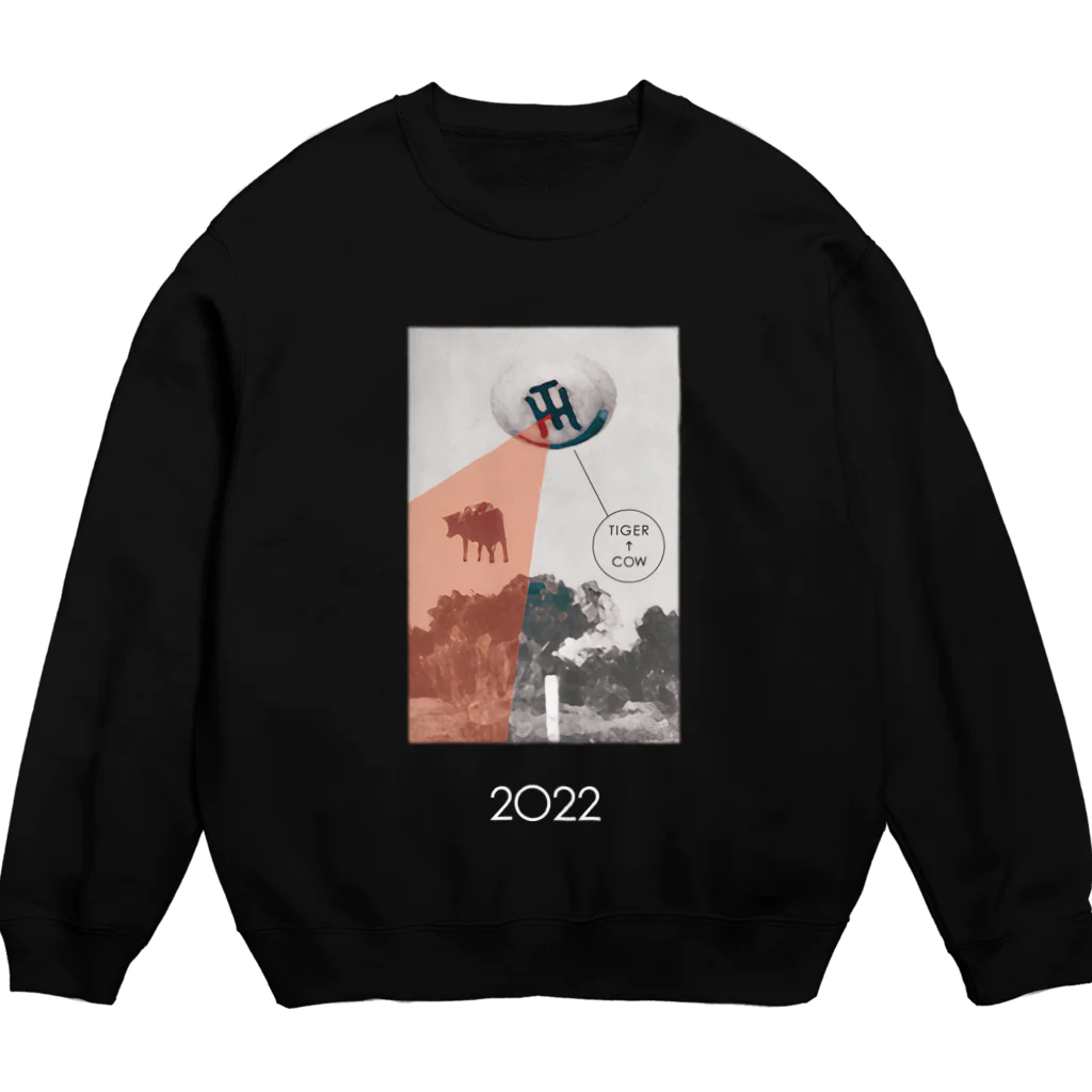 YUMI ADACHI CONTEMPORARYの2022 cow→tiger Crew Neck Sweatshirt