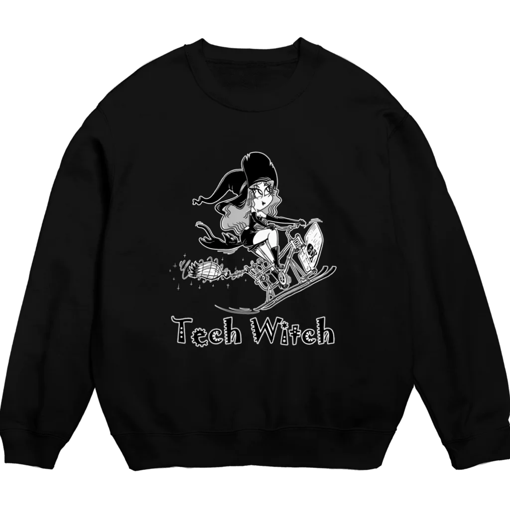 nidan-illustrationの“Tech Witch” Crew Neck Sweatshirt