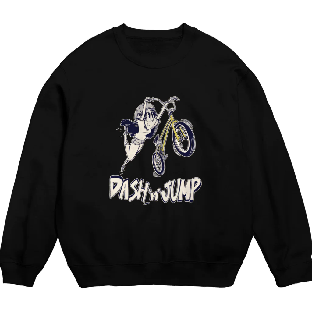 nidan-illustrationの"DASH 'n' JUMP" Crew Neck Sweatshirt