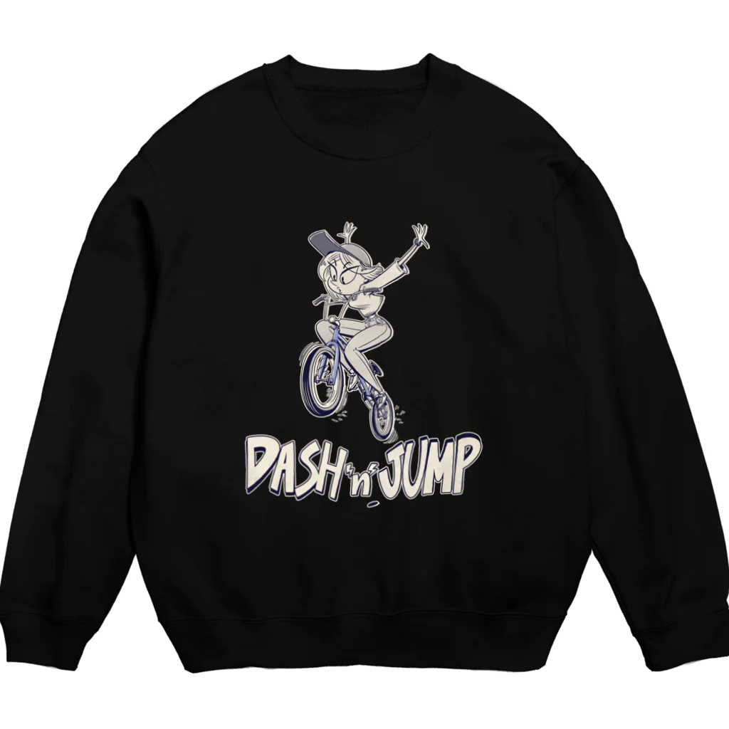 nidan-illustrationの"DASH 'n' JUMP" スウェット