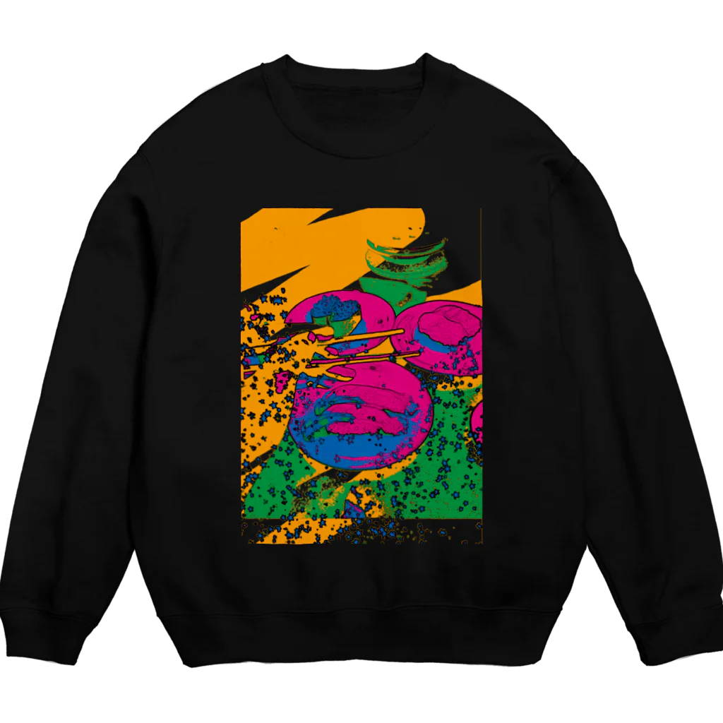 I'mバンギャルちゃんのすし Crew Neck Sweatshirt