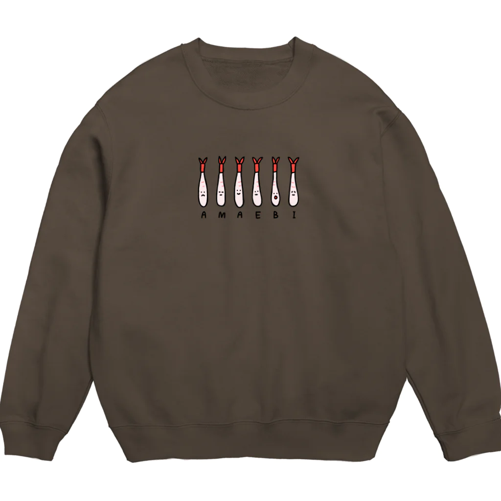 PokuStarの甘エビ x6 Crew Neck Sweatshirt