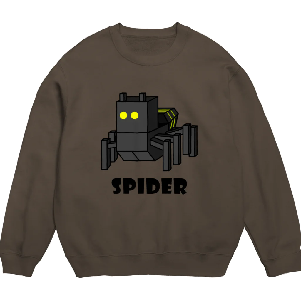 Studioチャカのの 【ハロウィン】スパイダー Crew Neck Sweatshirt