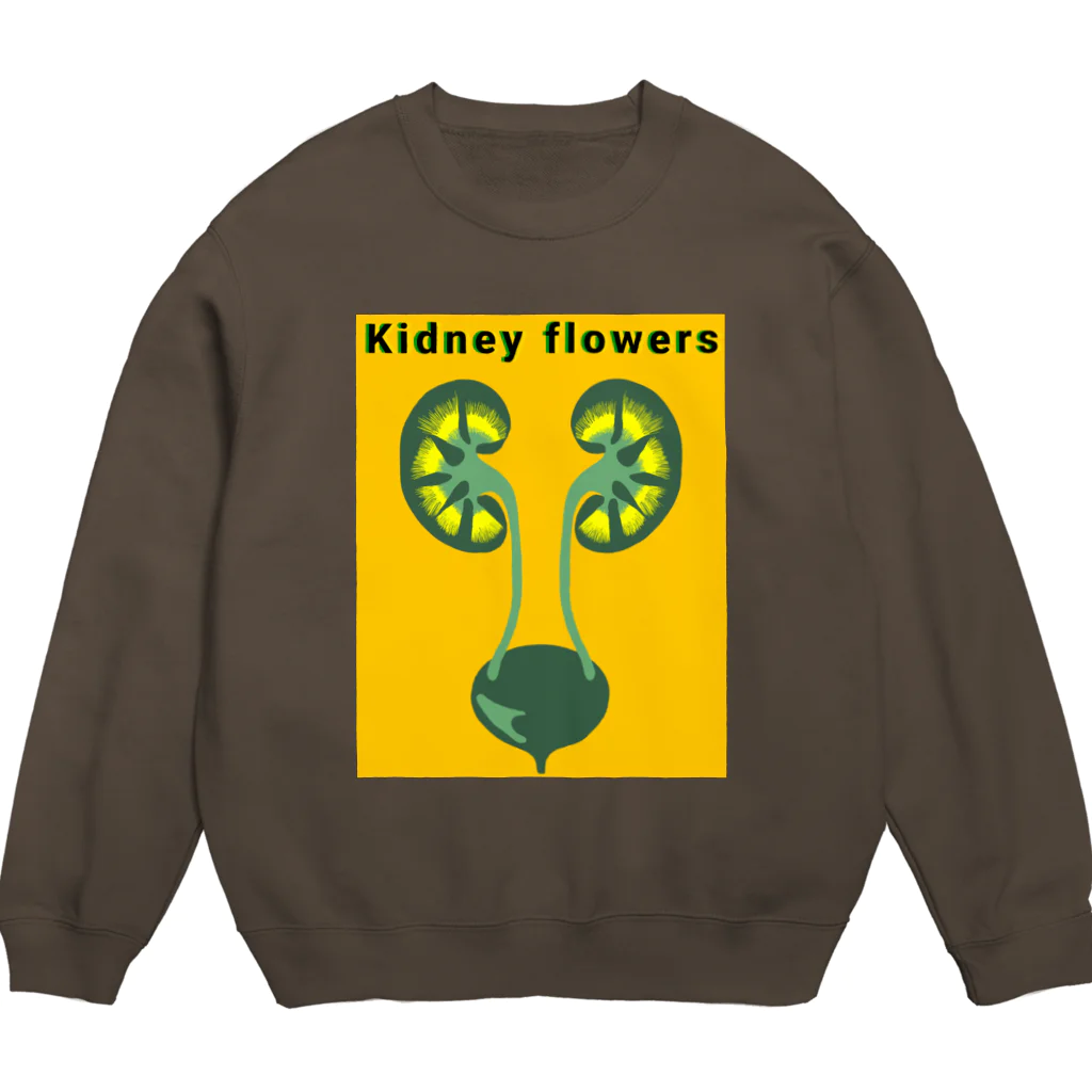 momolove のKidney flowers Crew Neck Sweatshirt