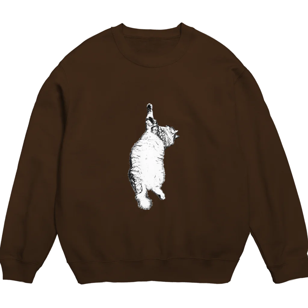 マロマロの猫踊り...？ Crew Neck Sweatshirt