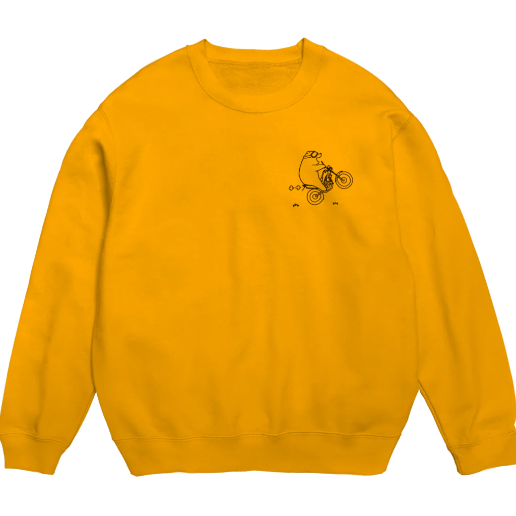 あふろっち商店のマジでまくれる5秒前（本人は最高に喜んでる最中） Crew Neck Sweatshirt