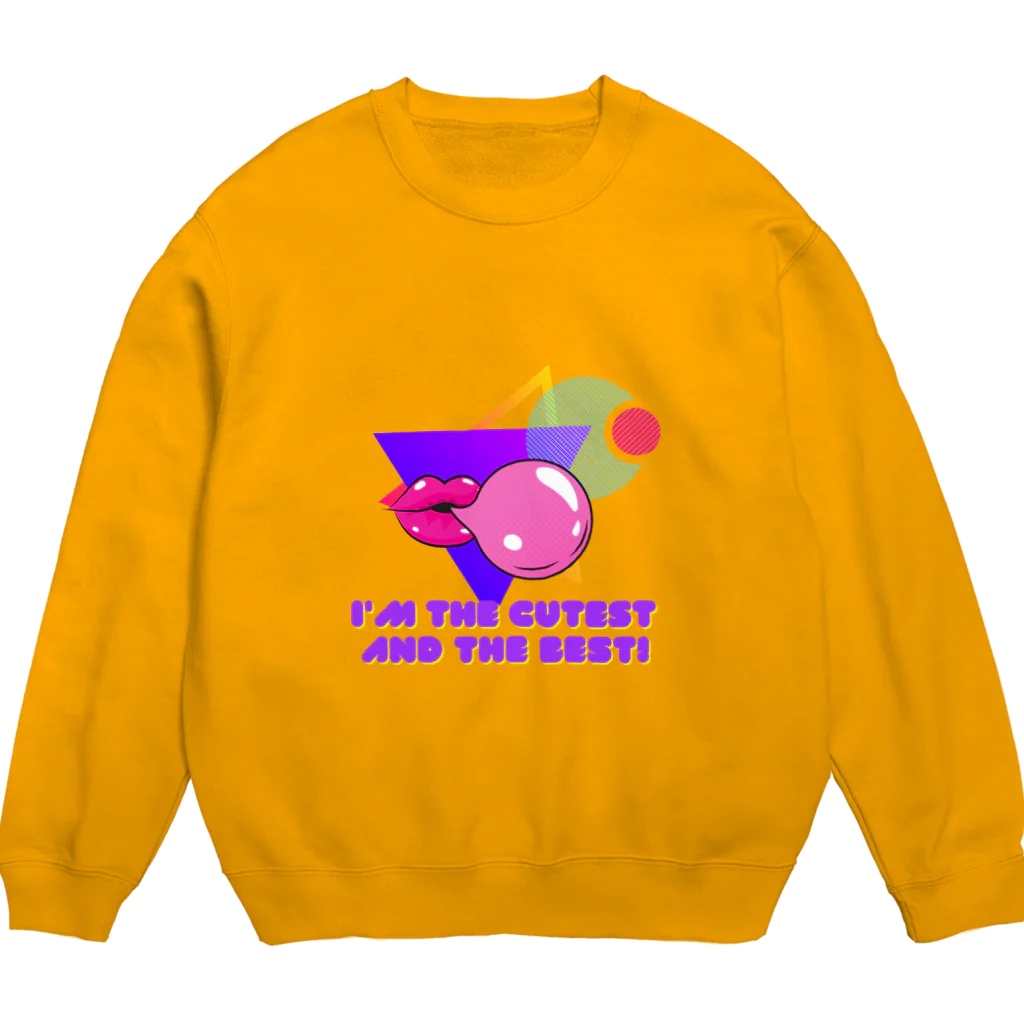 InnoArt_Soundの８０ｓ　popcolor　disco Crew Neck Sweatshirt