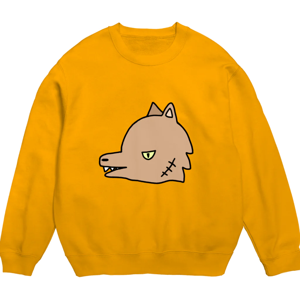 MIZUKICOCOのオオカミ Crew Neck Sweatshirt