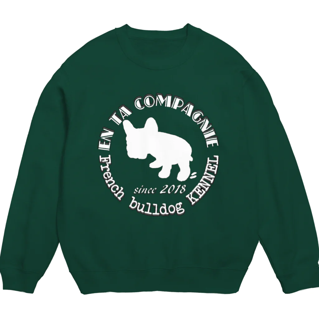 entacompagnie_kennelのアンタコンパニーケンネル ロゴマーク Crew Neck Sweatshirt