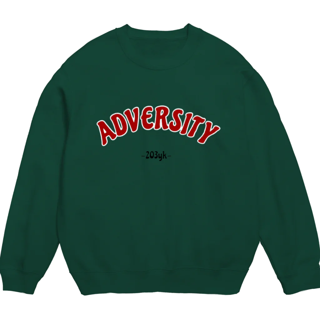 203ykのADVERSITY（green） スウェット