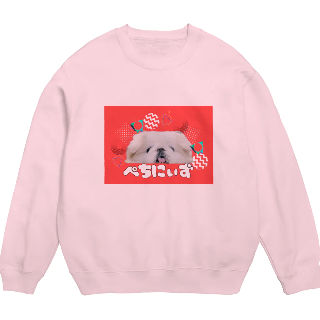 CHUNTANのいちごイロ　ぺちにぃず Crew Neck Sweatshirt