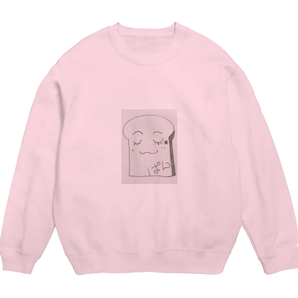 🍞ぱん🦊のどっかに ぱんちゃん Crew Neck Sweatshirt