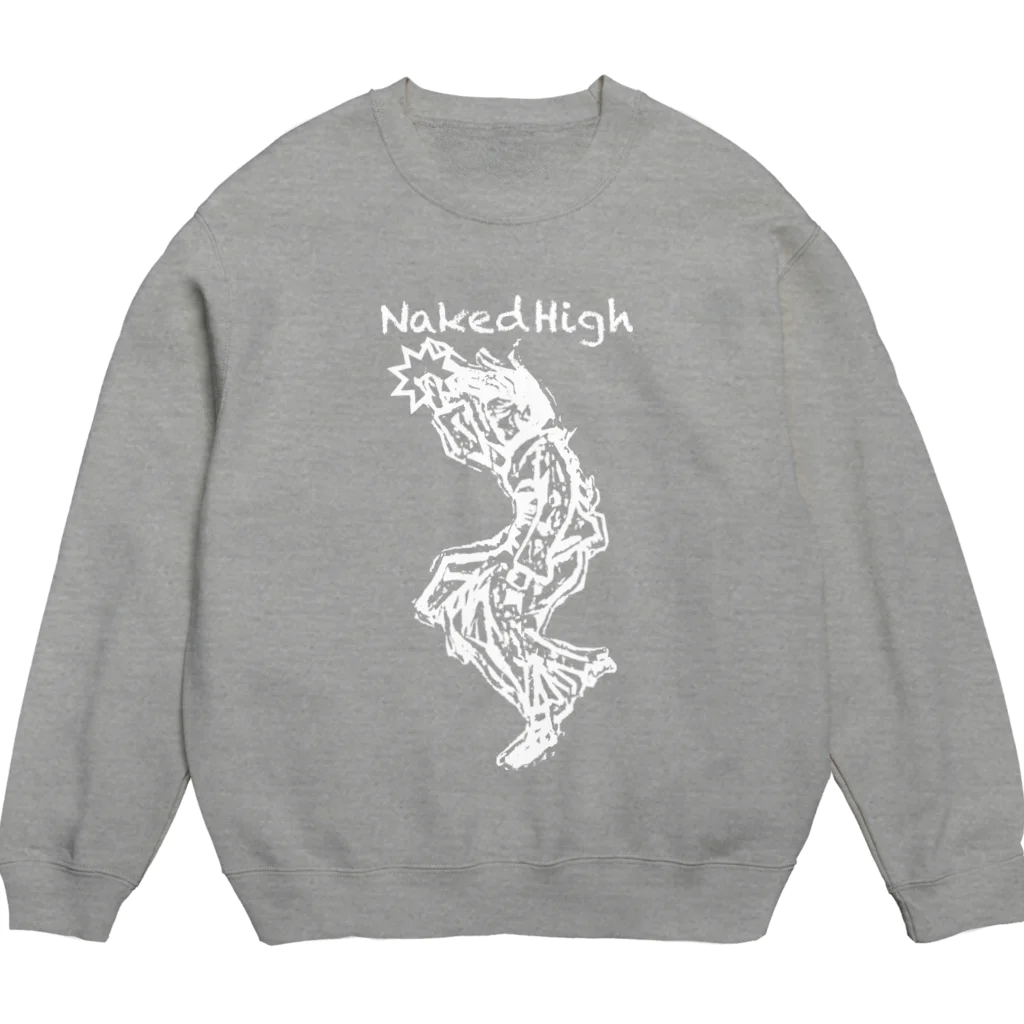 NakedHighのKIMONO GIRL W Crew Neck Sweatshirt