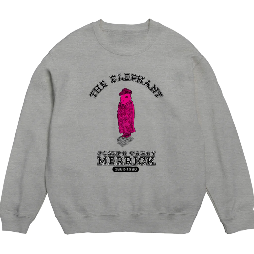 stereovisionのジョゼフ・メリック Crew Neck Sweatshirt