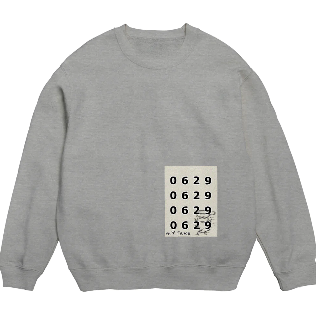 まいたけSHOPのmYTake「0629 」 Crew Neck Sweatshirt