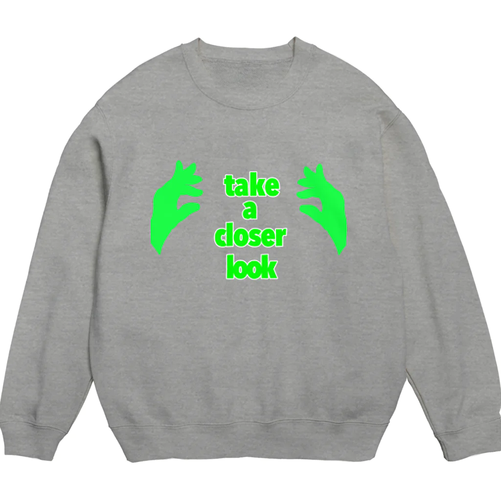 Rough  treeの好きです Crew Neck Sweatshirt