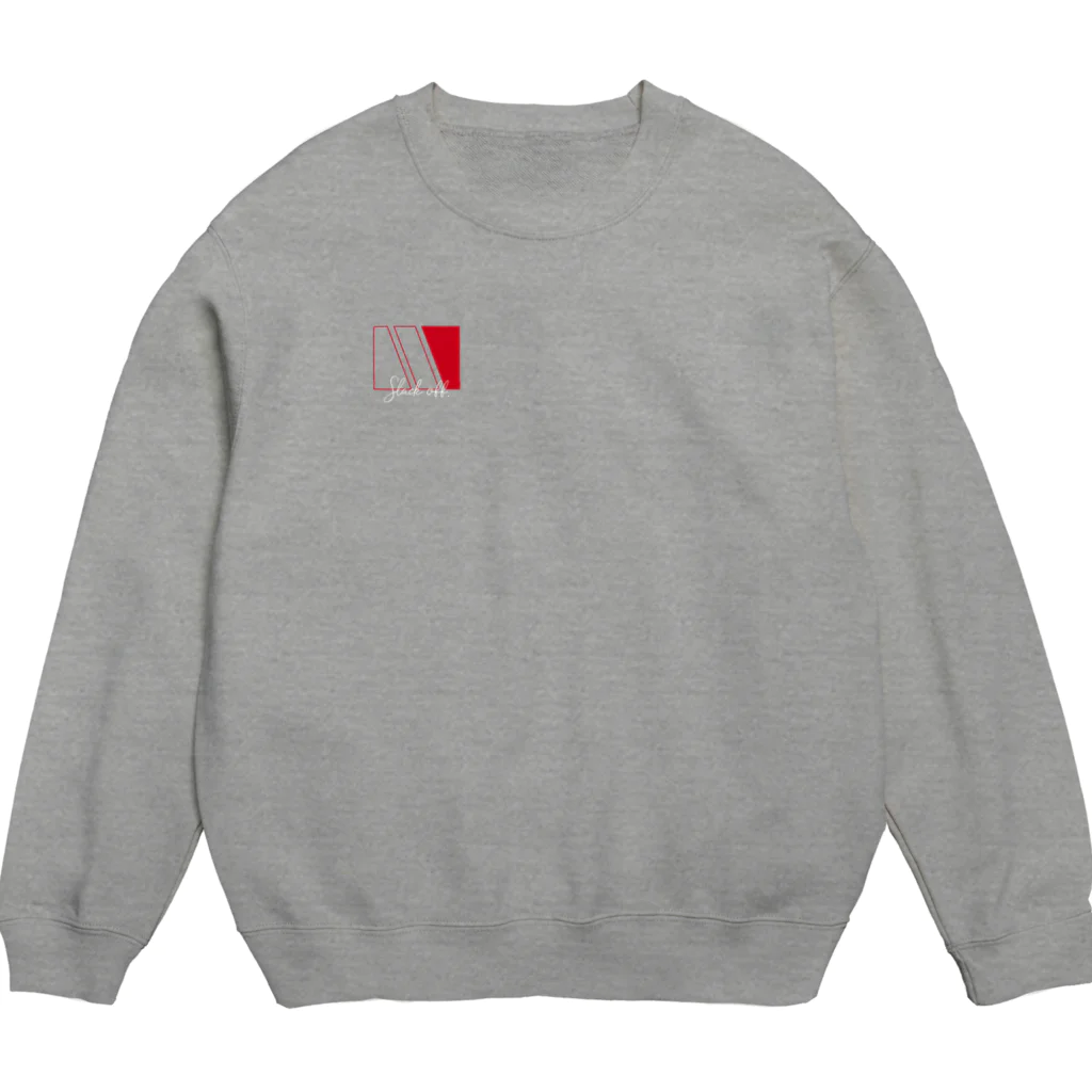 クジラダンスルームのSlack off. Crew Neck Sweatshirt