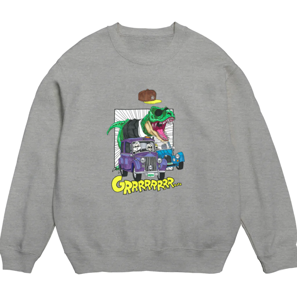 Yusuke Matsunaga のOssan’s Escaping - fromT.Rex  Crew Neck Sweatshirt